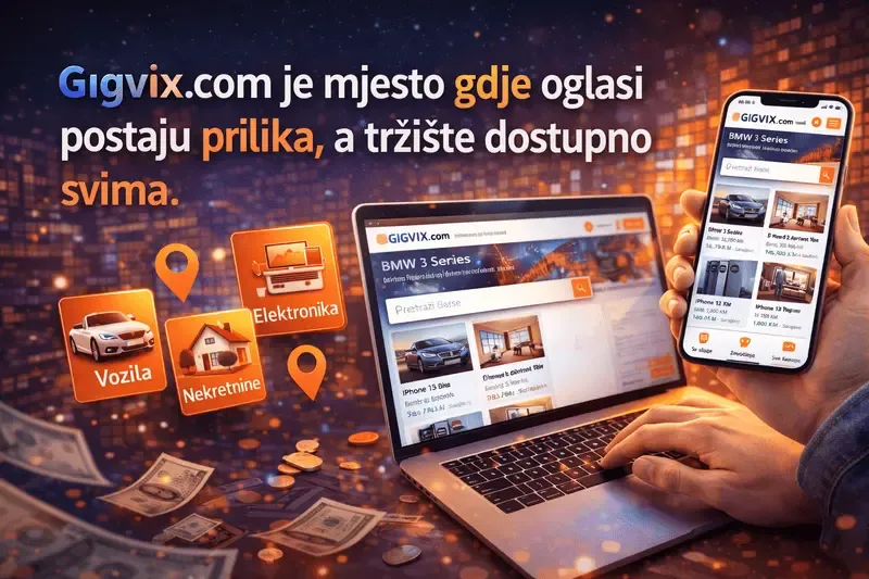 Gigvix.com je mjesto gdje oglasi postaju prilika, a tržište dostupno svima