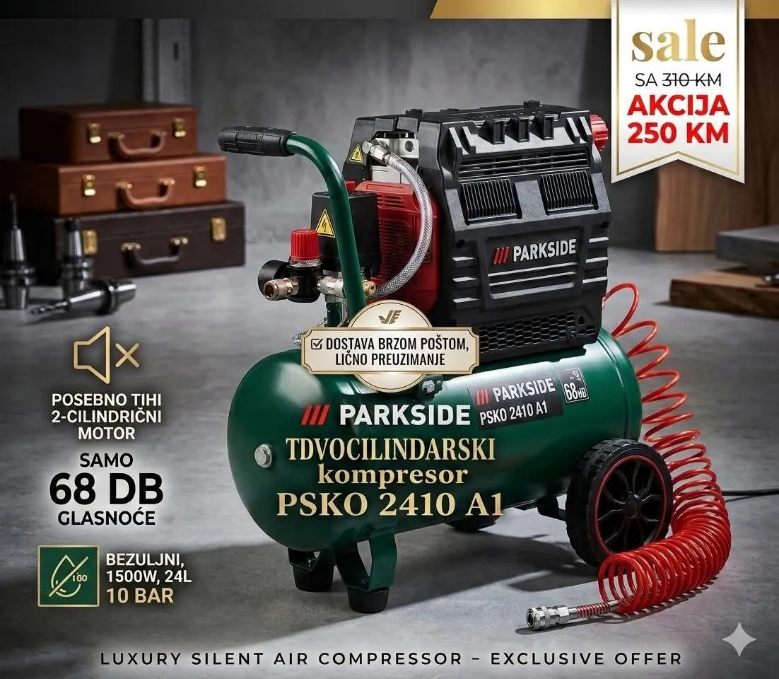 Parkside TIHI kompresor