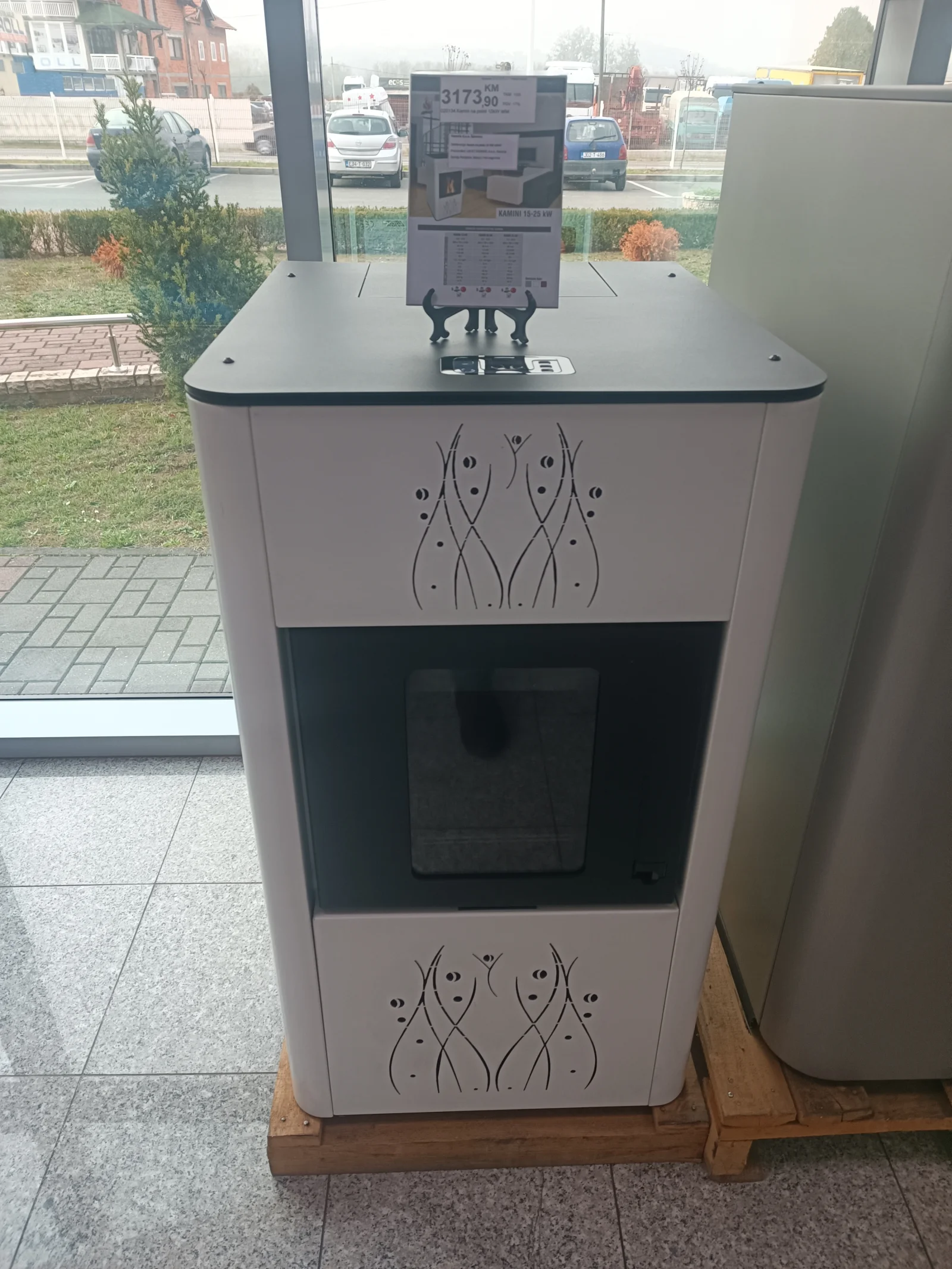 Slika oglasa Kamin na pelet 15 kW