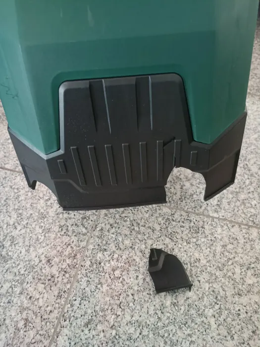 Slika oglasa Parkside za sjeckanje/mljevenje grana