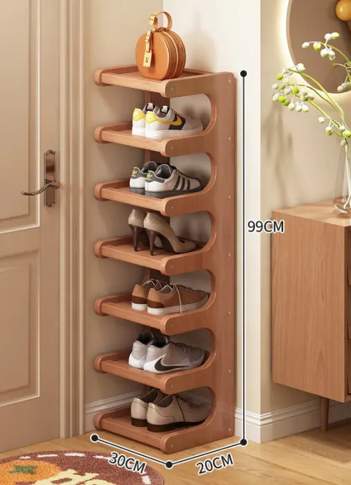 Slika oglasa Stalak za cipele od Bambus + MDF (medijapan)