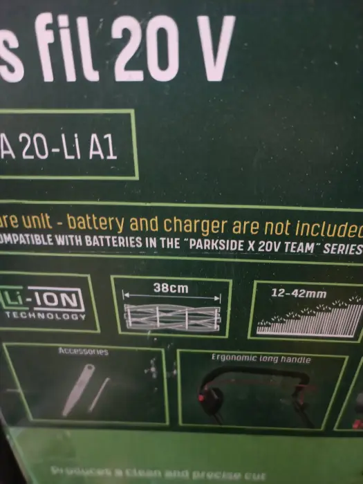 Slika oglasa Parkside Aku 20V kosilica CILINDRICNA vretenasta za travu