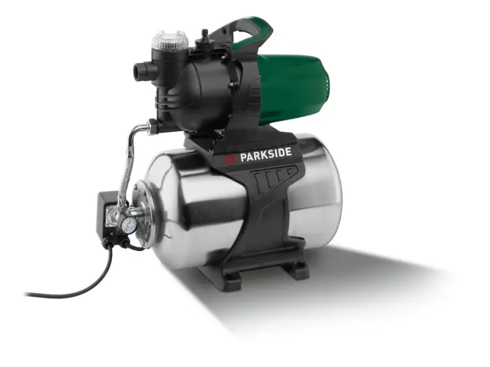 PARKSIDE® Kućna vodena pumpa od nehrđajućeg čelika »PHWW 1300 B1«, rezervoar od 24 litra