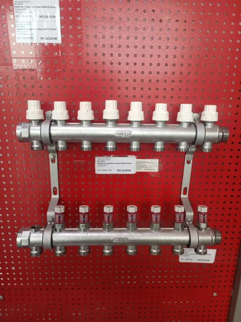 Razdjelnik sa ampulama 8 izlaza